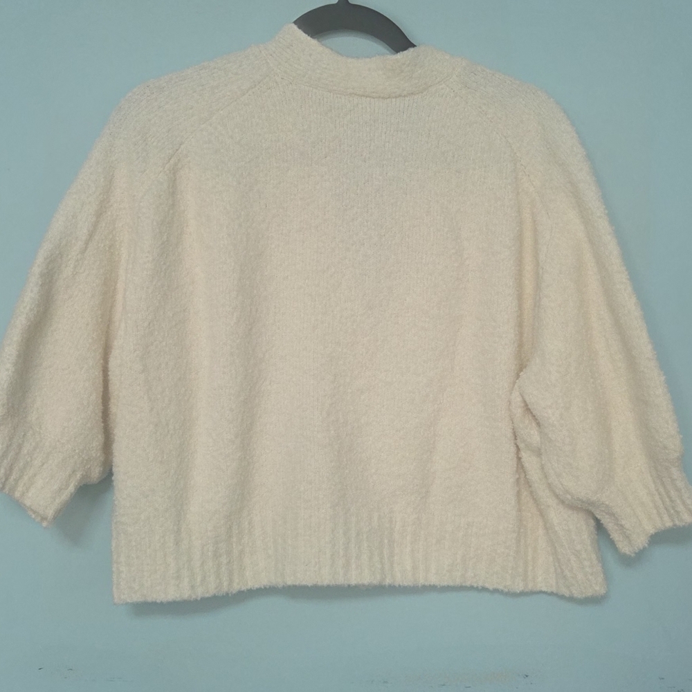 Vanessa Bruno Off-White Buttoned Cardigan - Picture 6 of 8